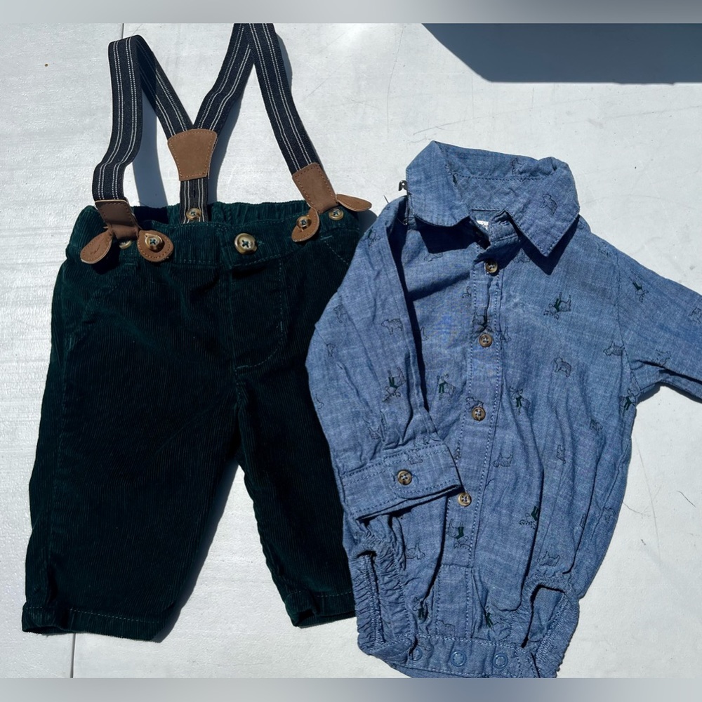 Green moose outfit!